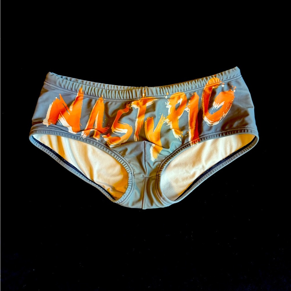 Nasty Pig Logo Sunga Swimsuit